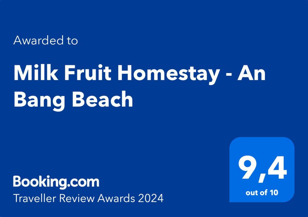 Milk Fruit Homestay - An Bang Beach Hoi An Exterior photo