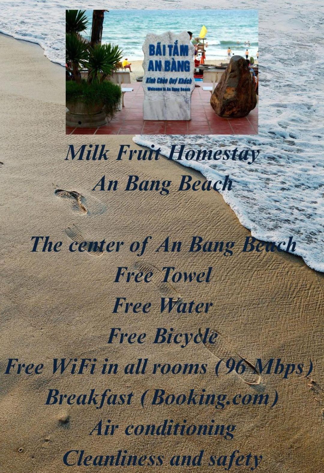 Milk Fruit Homestay - An Bang Beach Hoi An Exterior photo